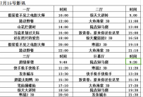 東平電影院7月15日影訊